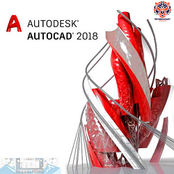 Autodesk-AutoCAD-2018 logo