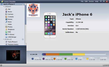 i Phone data transfer