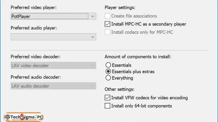 تحميل برنامج K-Lite Codec Pack 18.4.8
